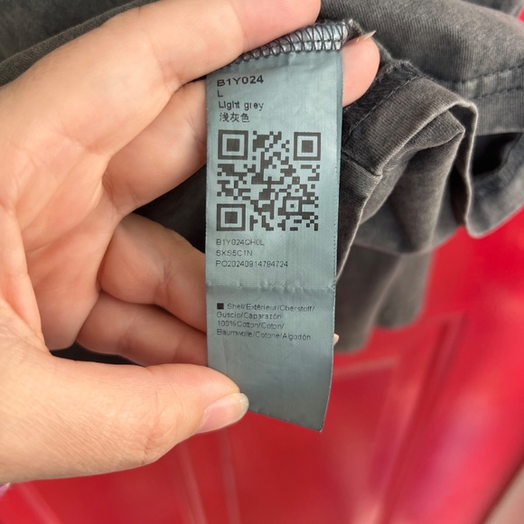 Beotyshow Men's Long Sleeve Button Up Light Grey Luxury Shirt Large Soft - Picture 5 of 8